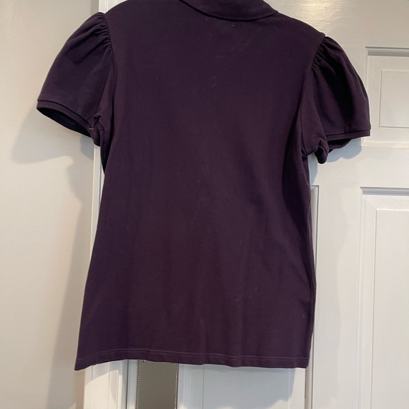 Burberry Purple Polo size L - Picture 2 of 4